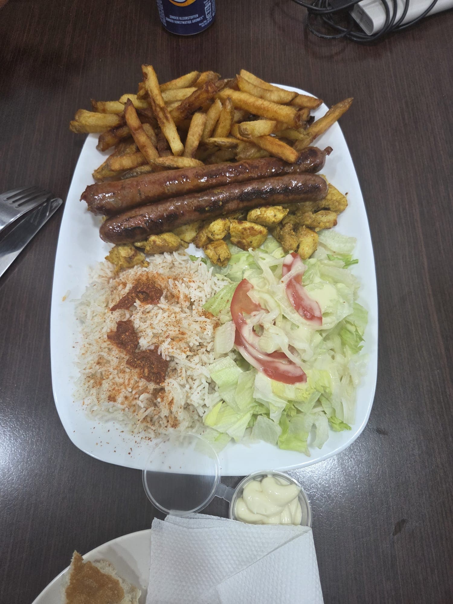 Assiette Merguez